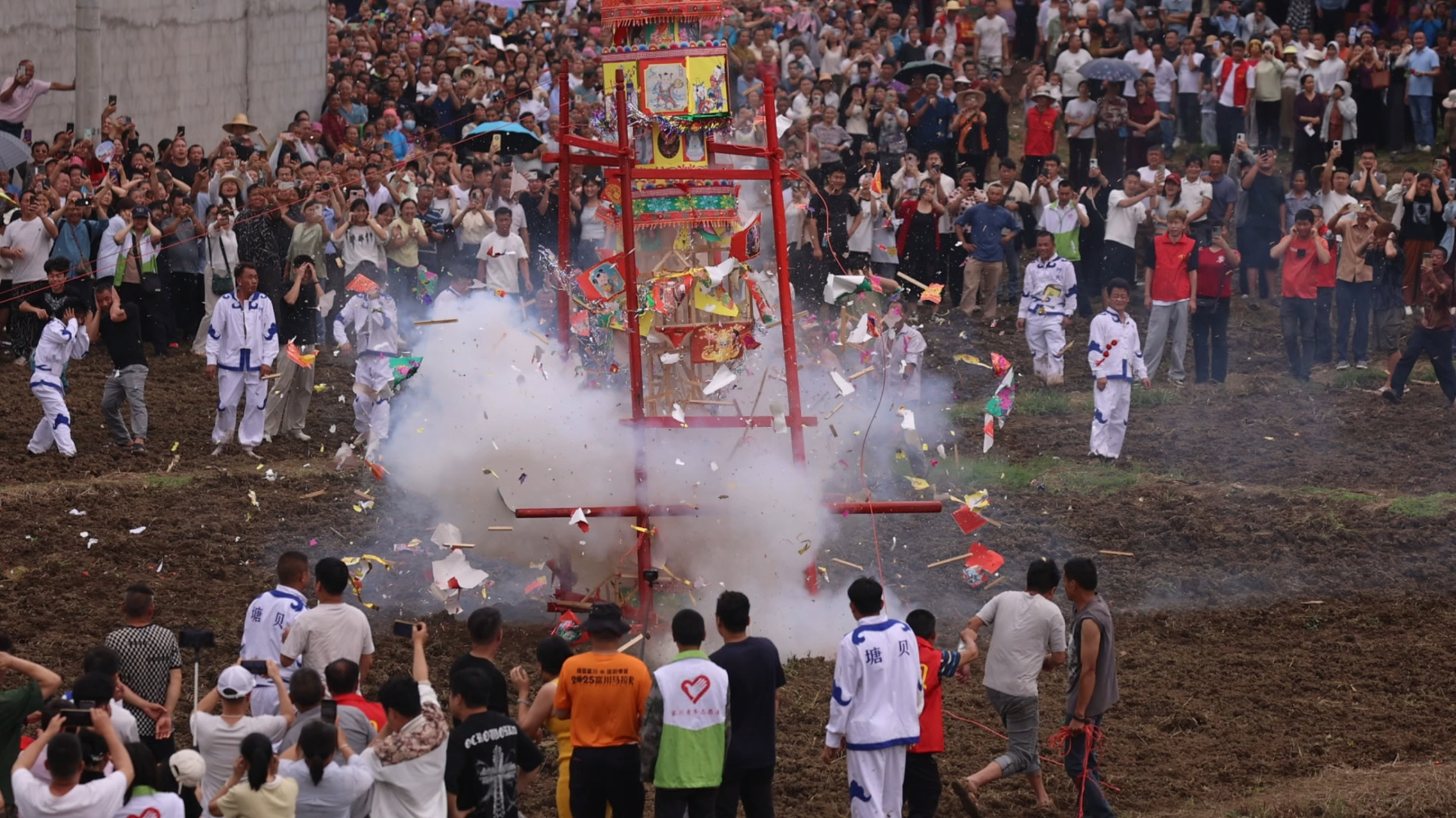 现场直击！富川这场民俗盛宴活动热闹上演